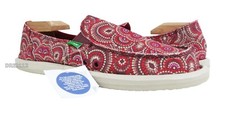 Sanuk Donna Burgundy Multi