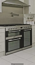 Leisure CK90F530X Cookmaster 90cm Dual Fuel Range Cooker 5 Burners Stainless