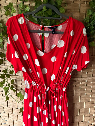New look red - red/white, dot