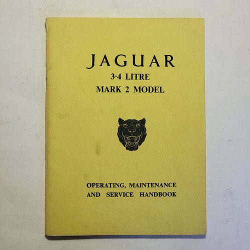 Jaguar litre mark 2 - 3.4, model