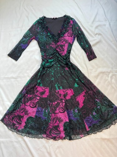 Per una mesh floral midi - per,