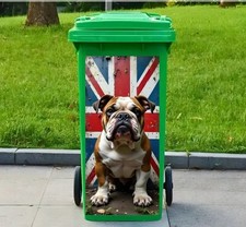 British bull dog  on guard UK