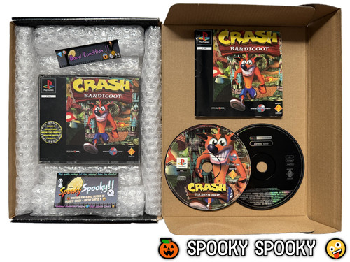 Crash bandicoot ps1 big box - bandicoot,