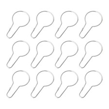  Curtain Hook Clips Glide Roller Hooks Hoist Buckle for Drapes Holdback