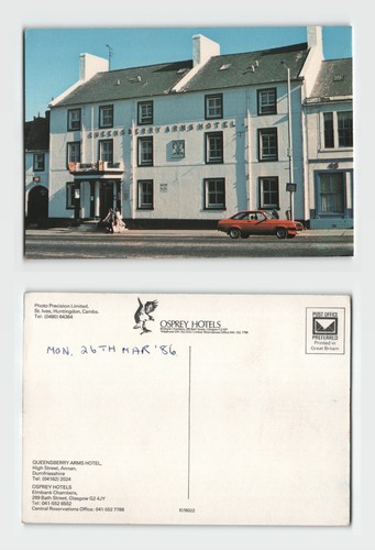 Postcard queensberry arms - -,