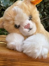 Adorable Steiff Kitty Cat 280061 – Rare Collectible Plush Iconic Button in Ear