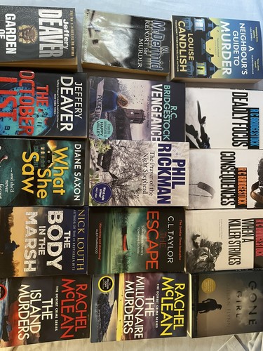 Lot psychological thrillers - lot, 15