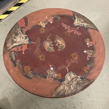 Vintage Side table, Chinoiserie, English, Japanese c1930 Made in Japan