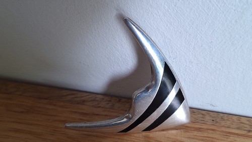 Danish silver abstract meka - silver,