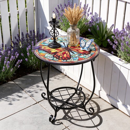 Small garden mosaic drink side - garden,