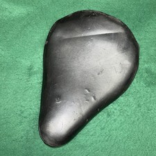 Triumph BSA Bobber Chopper Single Seat Leather Cover Used 