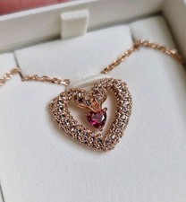 Swarovski Una Heart Pink Rose