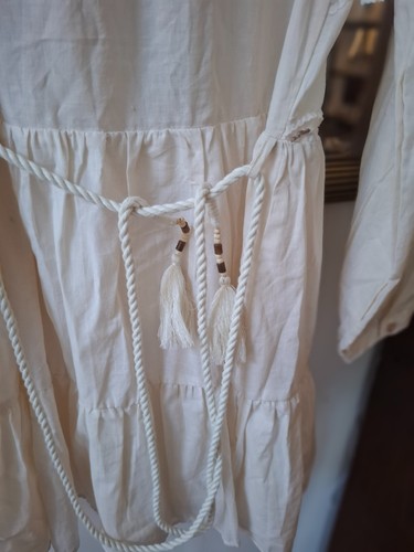 White zara long - white, line