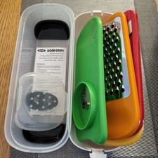 Oxo Good Grips Complete Grate And Slice Set - Mandoline With Storage Container