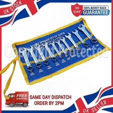 10PC STUBBY SPANNER SET