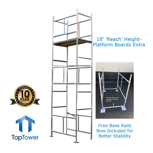 Scaffold tower 4x2ft 6in - 5.5m,