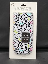 Calcu-Cover TI-84 Plus Silver & TI-89 Titanium Calculator Case - 80's Retro
