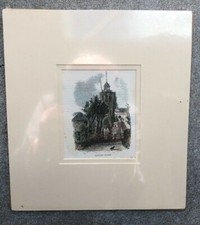 Original Antique matted small