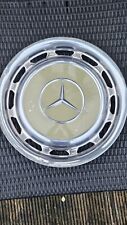 Genuine Vintage Mercedes Chrome Hub Cap 15" W123 W126 W107 W115 W114 W116