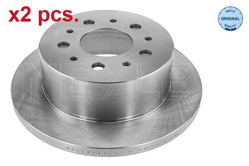 Pcs rear brake disc - x2,