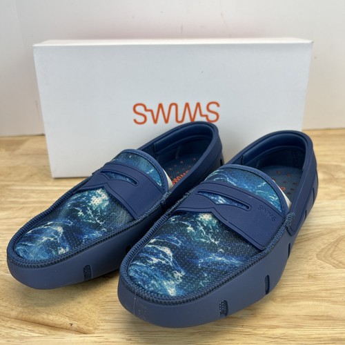 Swims printed penny loafers - swims,