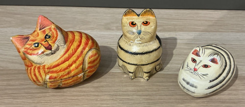 Vintage indian hand painted - hand,