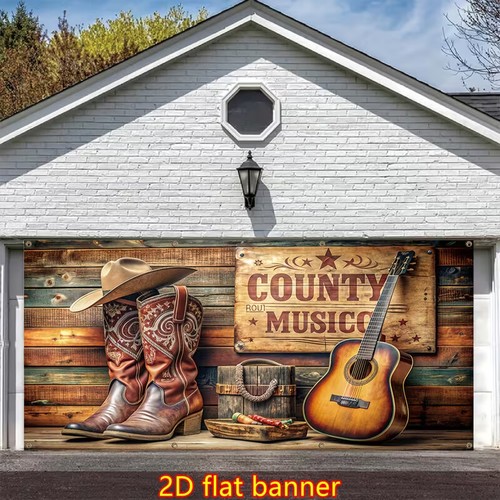Country music western garage - country,