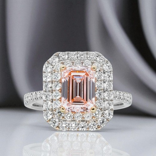 Carat emerald cut lab grown - 3,