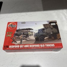 Airfix Model Kit A03306 - Bedford QLT and Bedford QLD Trucks -  1:76