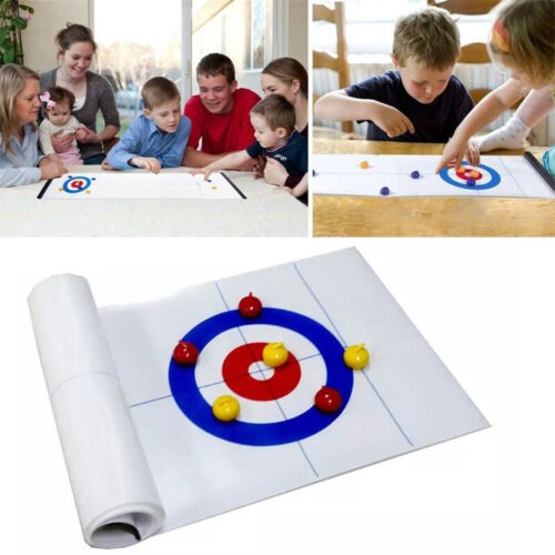 Family curling table game - curling,
