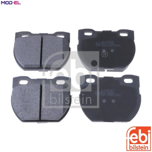 Brake pad set disc - set,