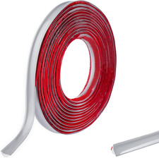 Grey PVC Quadrant Trim,Flexible Laminate Beading Self Adhesive Plastic Wall