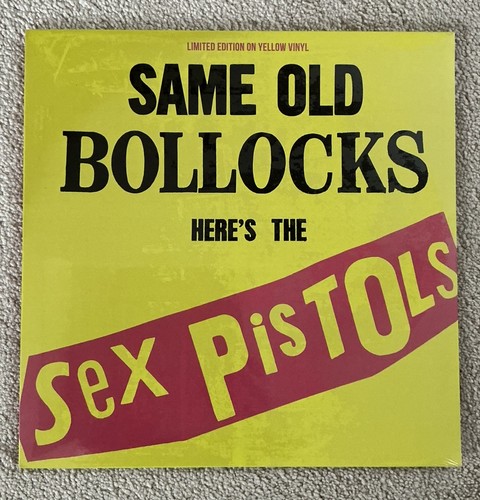 Sex pistols same old bollocks - same,