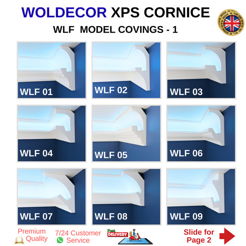 Coving cornice moulding - cornice,