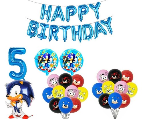 Sonic 5th birthday party - sonic,