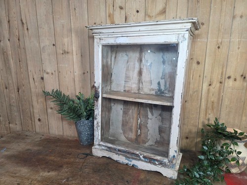 Vintage indian wooden glazed - vintage,