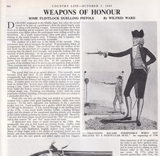 FLINTLOCK DUELLING PISTOLS