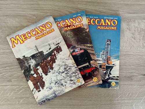 Vintage meccano magazines 3 - vintage,
