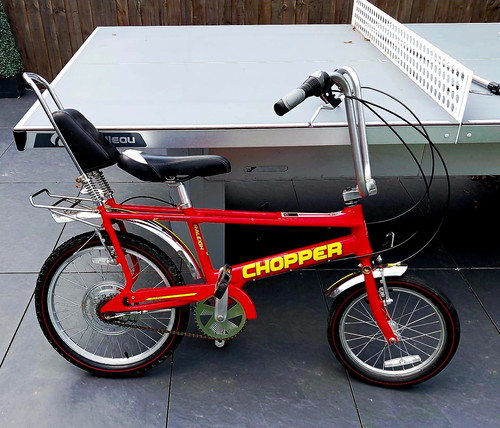 Raleigh chopper red 20in - red,