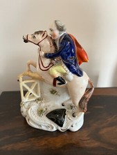 19th c pottery figure of john