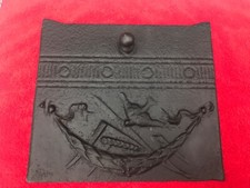 Cast Iron Fireplace Draft Plate - Damper Plate