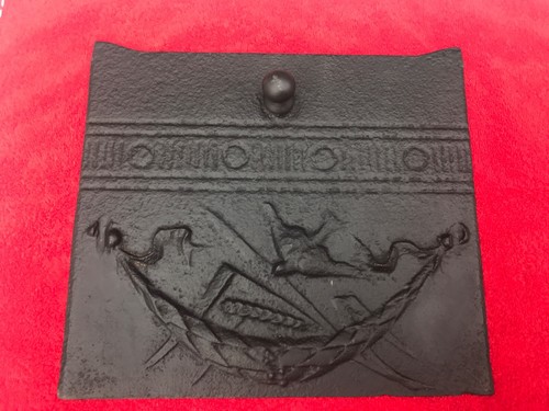 Cast iron fireplace - cast,