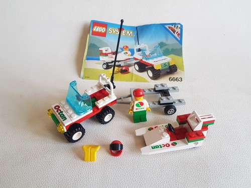 Lego 6663 wave rebel incl - lego,