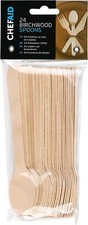 24x Chef Aid Wooden Spoons