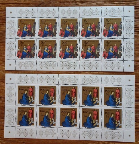 Christmas stamp strip - x, no