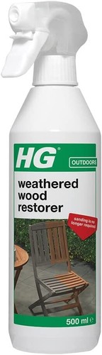 Weathered wood restorer - hg,