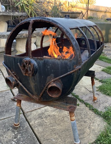 Camper van bbq fire pit - van,