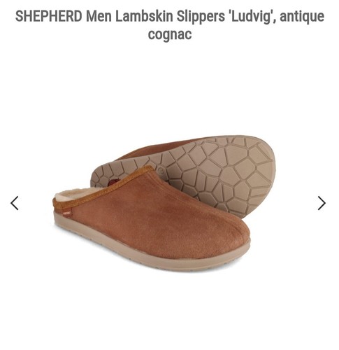 Lambskin slippers shepherd of - lambskin,