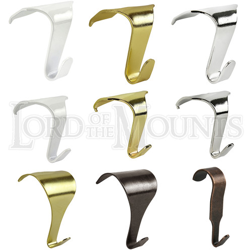 Picture rail hooks white - picture,