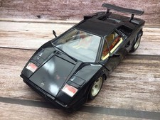 Burago 1/18 ~ Lamborghini Countach ~ Black ~ Diecast Model